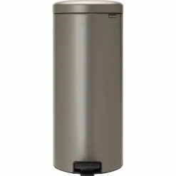 NewIcon pedalhink 30 liter, mattborstat stål