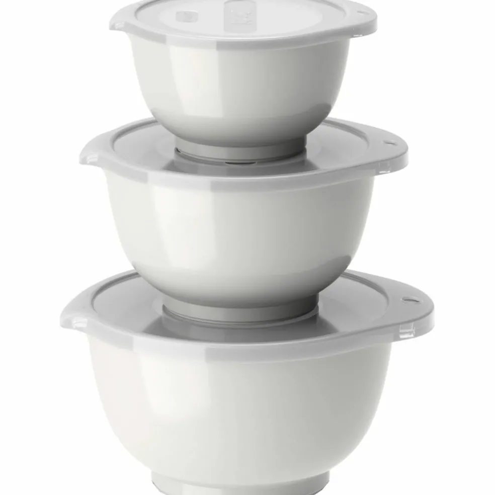 NEW Margrethe miniskålset 0,25 + 0,5 + 0,75 liter, vit