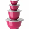 NEW Margrethe skålset 0,25 + 0,5 + 1,5 + 3 liter, beetroot