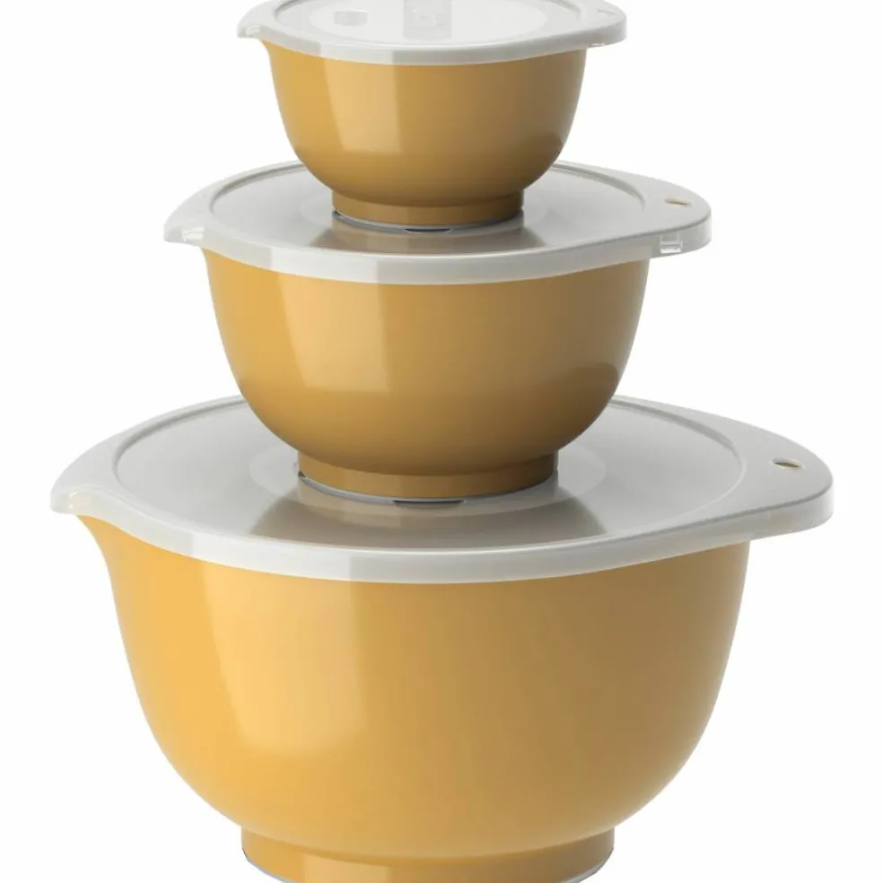 NEW Margrethe skålset 0,25 + 0,75 + 3 liter, humus