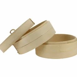Ångkokare bambu 27 cm, 2 lager med lock