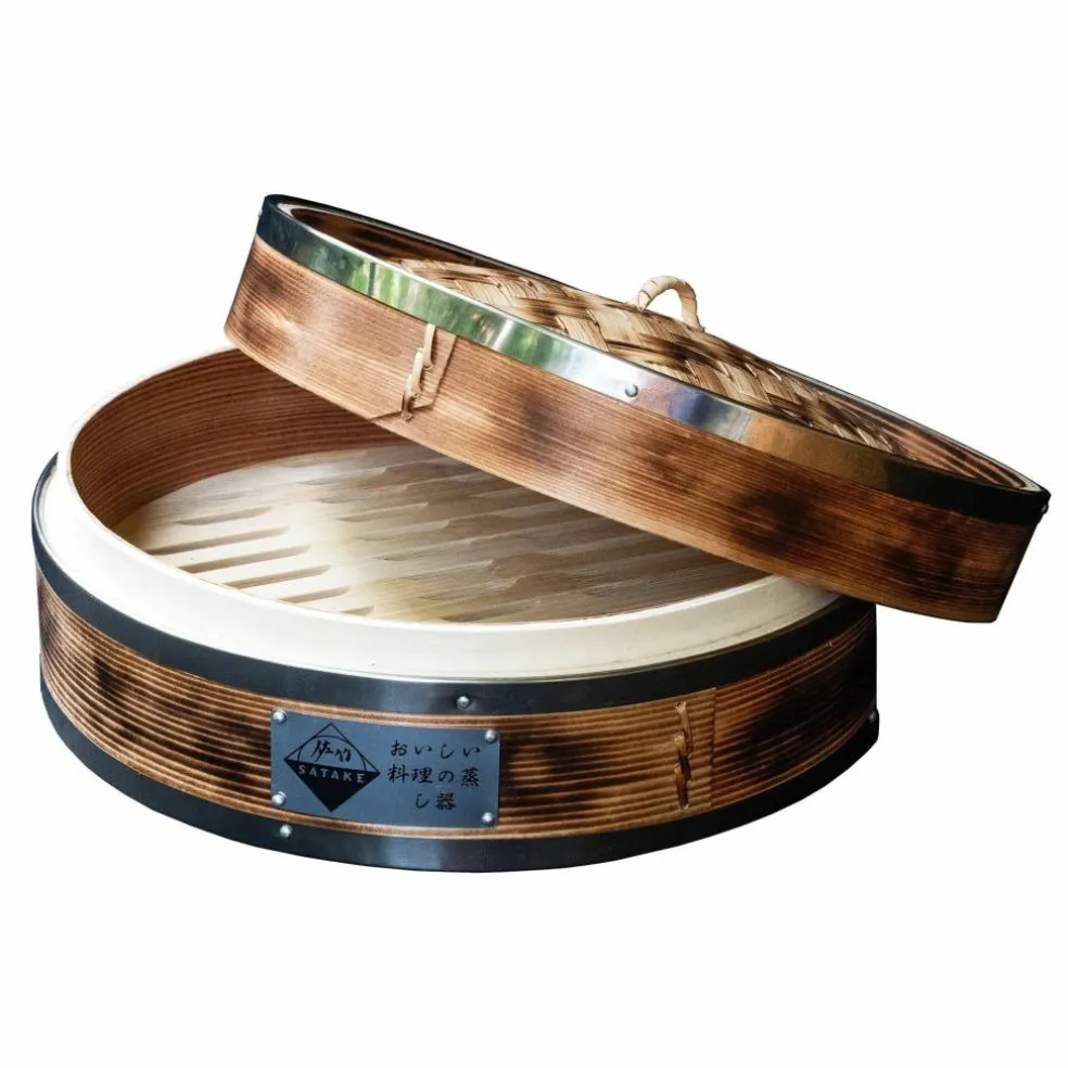 Ångkokare 25 cm, bambu
