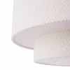 Noah Bouclé pendellampa 50 cm, vit