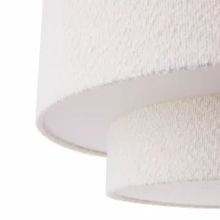 Noah Bouclé pendellampa 50 cm, vit