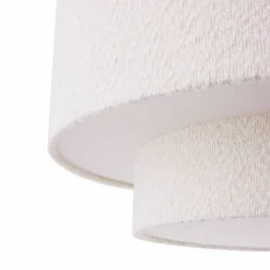 Noah Bouclé pendellampa 70 cm, vit