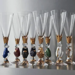 Nobel The Sparkling devil champagneglas 19 cl., Mörkgrå
