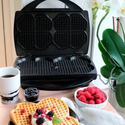 Nobless 909.0 dubbelt våffeljärn, keramiskt
