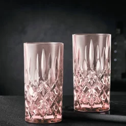 Noblesse longdrinkglas 2-pack, aqua