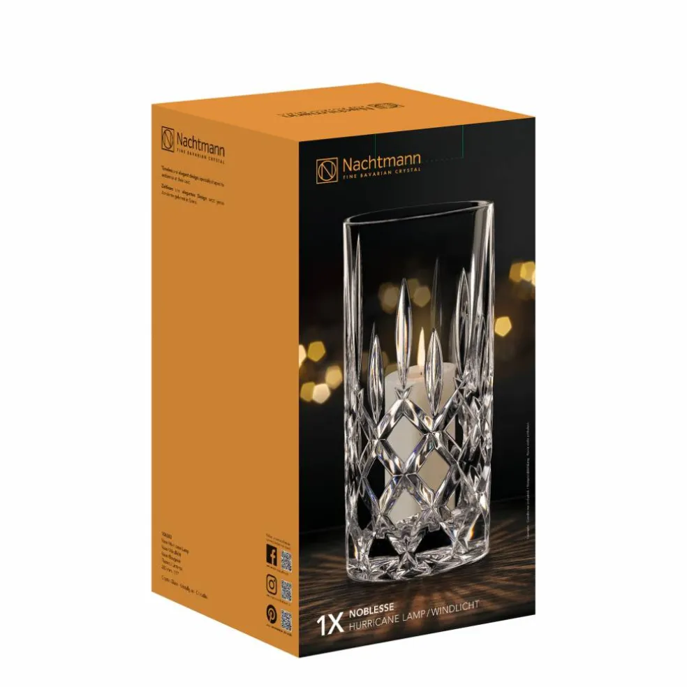 Noblesse Vas 28cm, klar