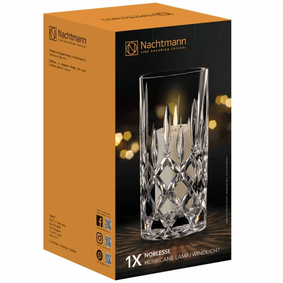 Noblesse Vas 28cm, klar
