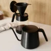 Nohr gooseneck vattenkokare, 1 liter, black metallic
