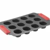 Nonstick minimuffins 12 st, grå