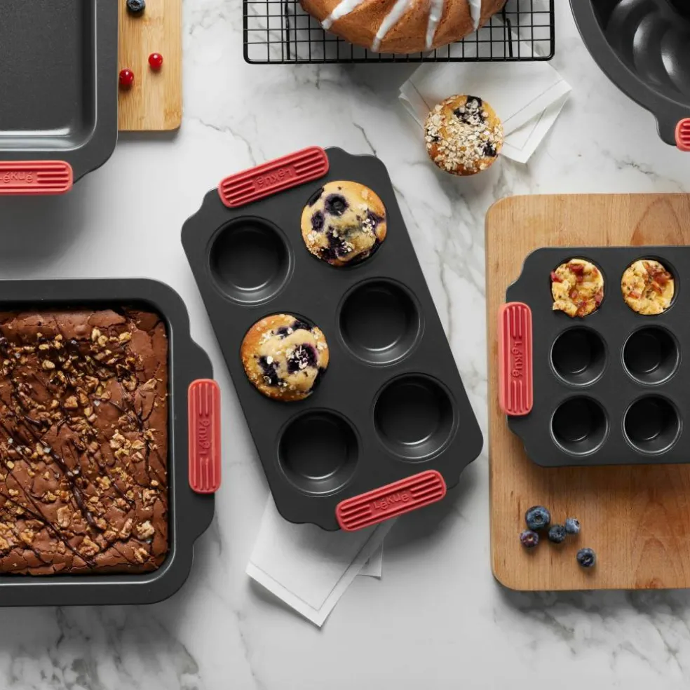 Nonstick minimuffins 12 st, grå