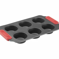 Nonstick minimuffins 6 st, grå