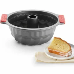 Nonstick sockerkaksform, grå