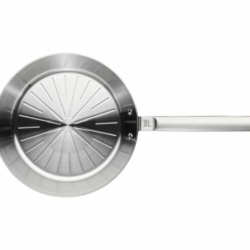 Norden obelagd stekpanna 28 cm, rostfritt stål