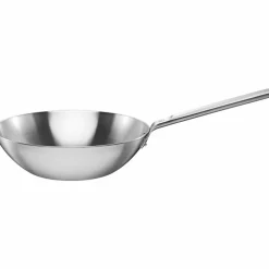 Norden obelagd wokpanna 28 cm, rostfritt stål