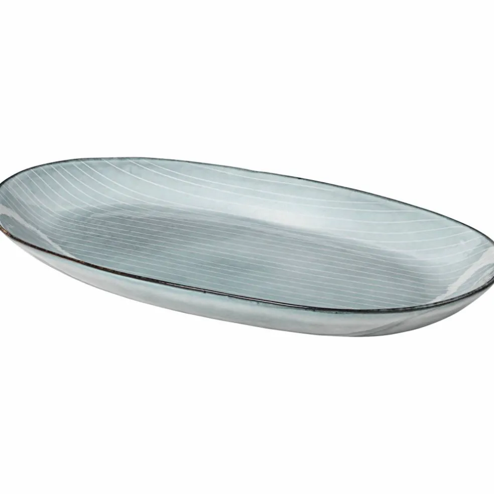 Nordic Sea ovalt fat i stengods, L