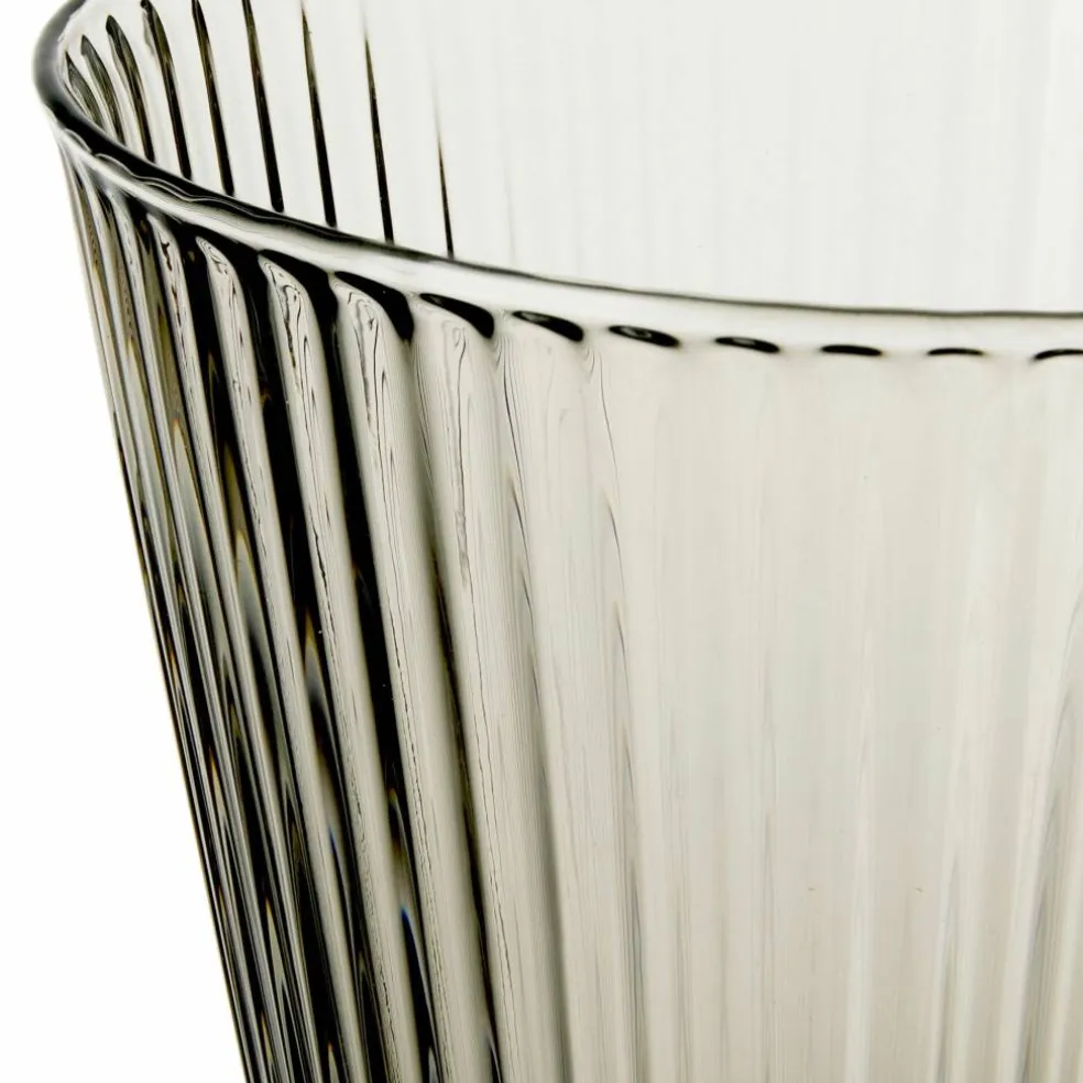 Nouveau champagneglas 2 st, smoke
