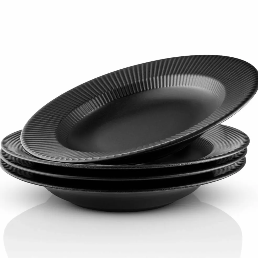 Nova Black djup tallrik 22 cm