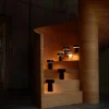 Oblong lampa, svart