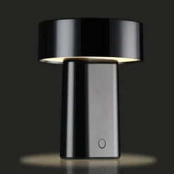 Oblong lampa, svart