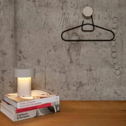 Oblong lampa, svart