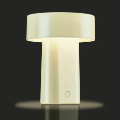 Oblong lampa, varmgrå