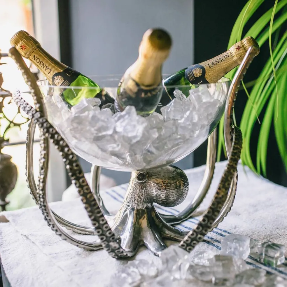 Octopus stativ med glasskål