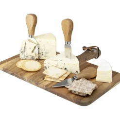 Oline Ostbricka handtag Akaciaträd 3 ostverktyg längd 29 cm