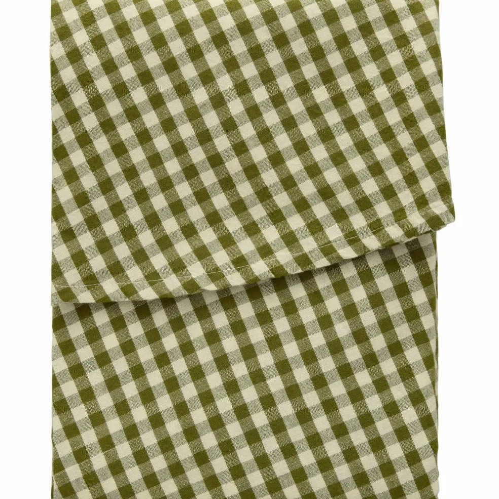 Oliva rund duk 160 cm, grön