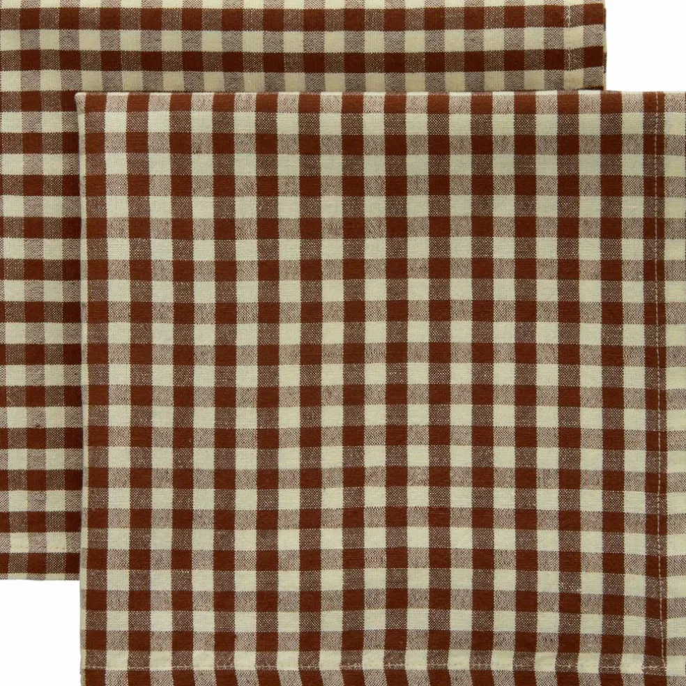 Oliva servett 45×45 cm 2-pack, grön