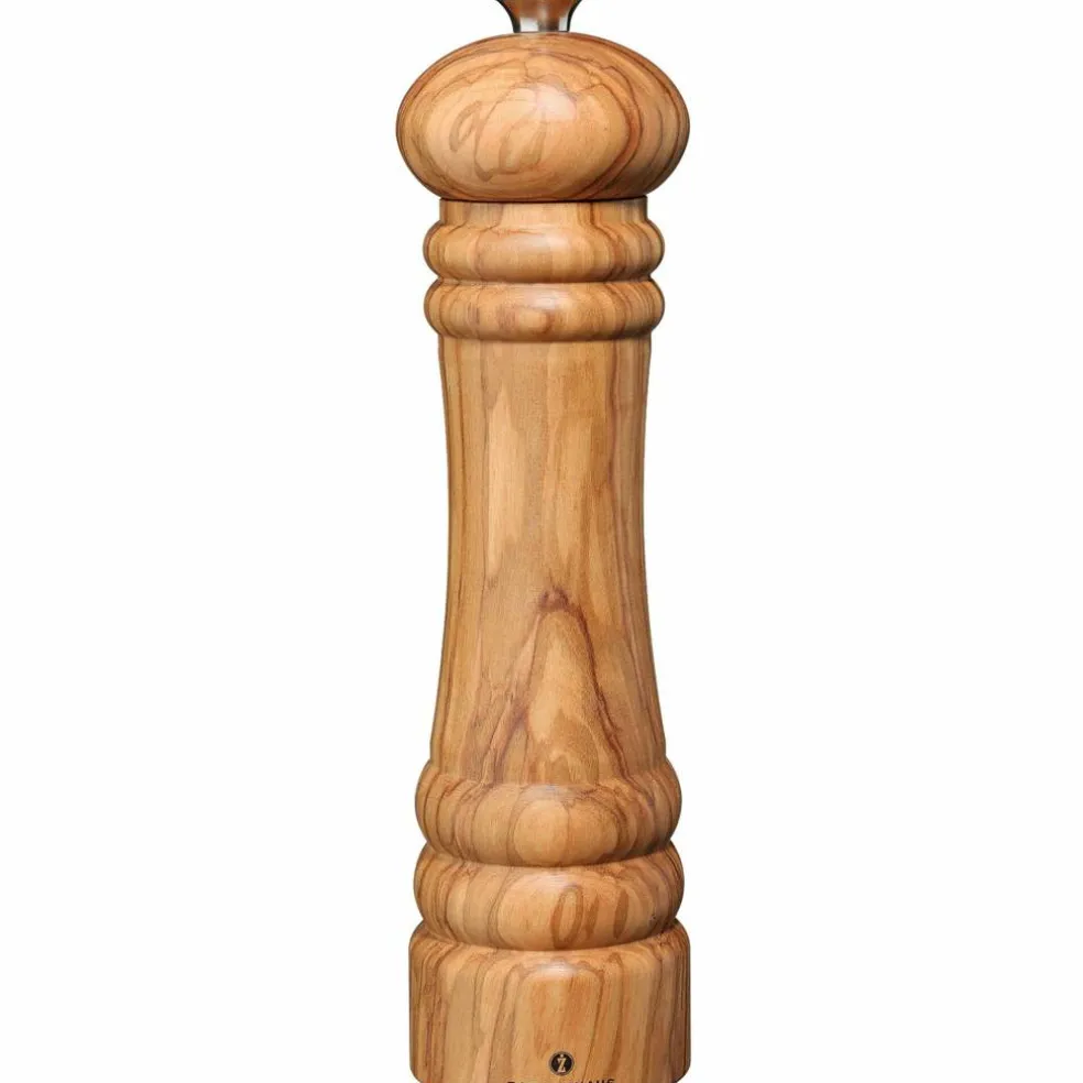 Olivträ saltkvarn, 18 cm