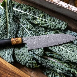 OMO bunka petty skalkniv 9 cm + santokukniv 17 cm