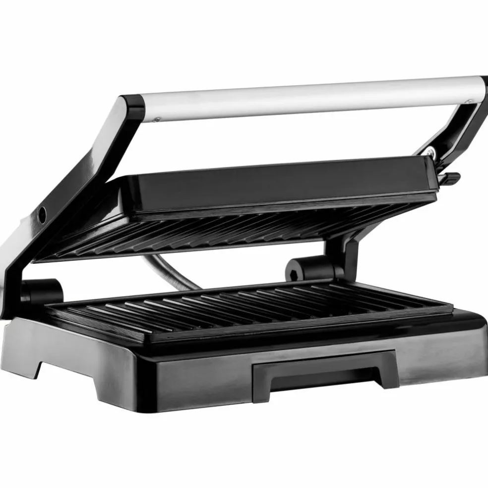 Onyx panini- och smörgåsgrill, svart