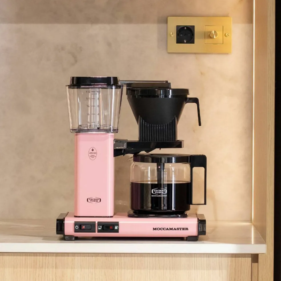 Optio kaffebryggare 1,25 liter, pink