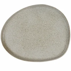 Organic lunchtallrik 24x21 cm, sandy beige