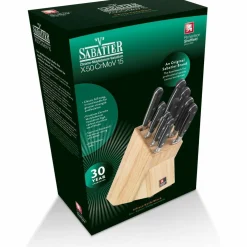 Origin knivset med knivblock, 9 delar