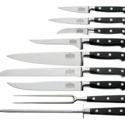 Origin knivset med knivblock, 9 delar