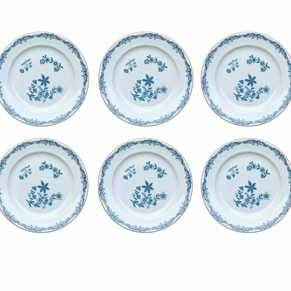 Ostindia Tallrik 21 cm 6-pack