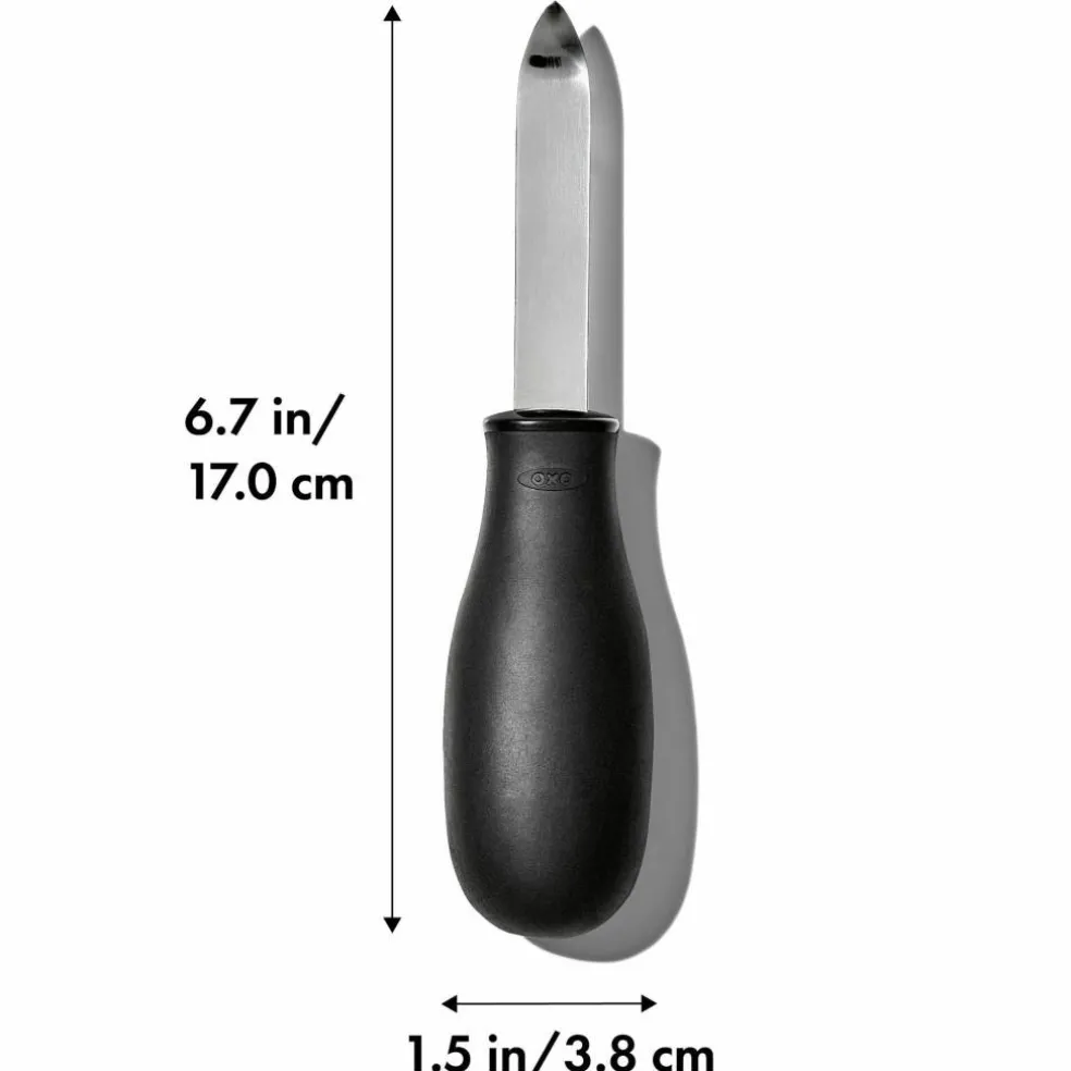 Ostronkniv, svart