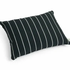 Outdoor Market kudde 45 × 35 centimeter, svart/beige