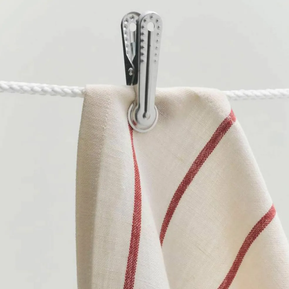 Outdoor Market multiklämma, 10-pack — silver