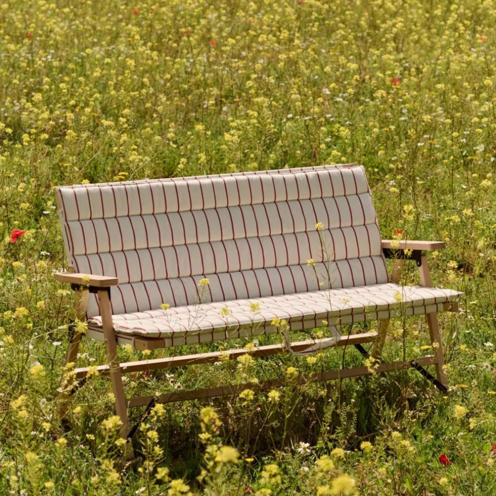 Outdoor Market — soffkudde, blå/beige