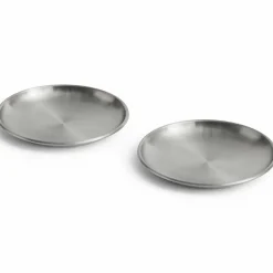 Outdoor Market ståltallrik, medium, 2‑pack