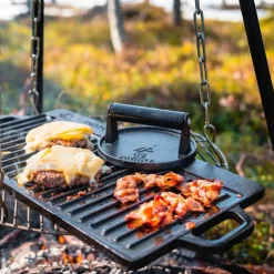Outdoor Smash Burger set
