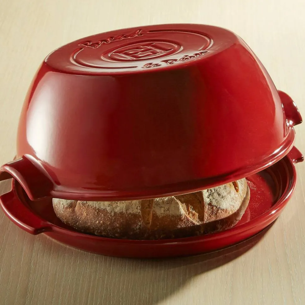 Oval brödform 5,2 liter, röd