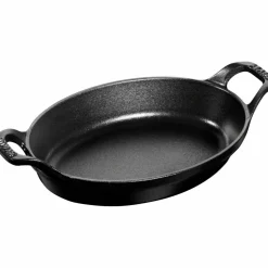 Oval Form/Fat Svart 21 cm 0,7 l