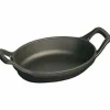 Oval Form/Fat Svart 15 cm 0,25 l