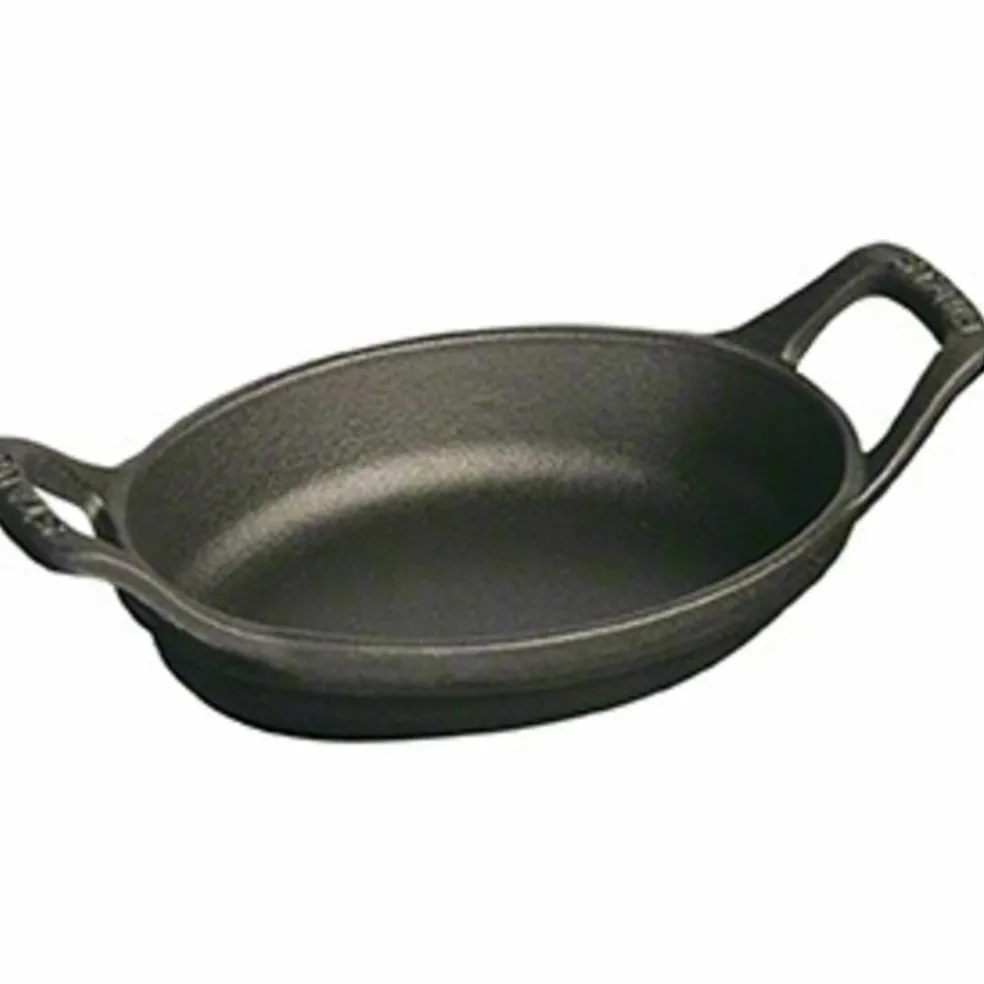 Oval Form/Fat Svart 15 cm 0,25 l